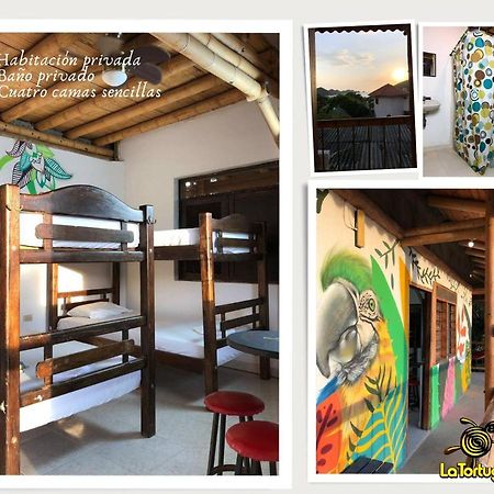 La Tortuga Hostel Taganga Exterior foto